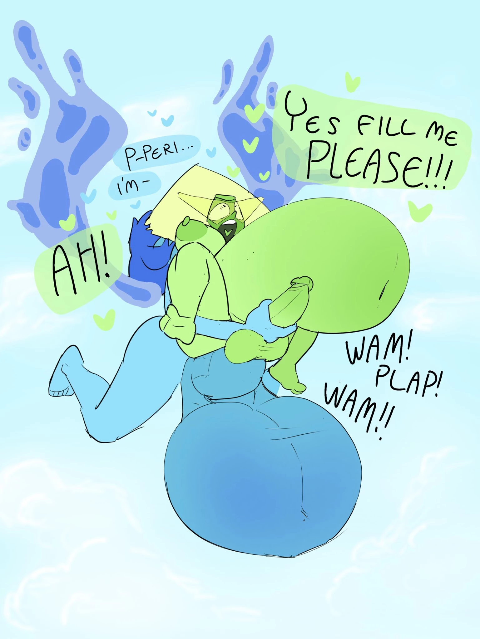 Lapis and peridot porn comic picture 11