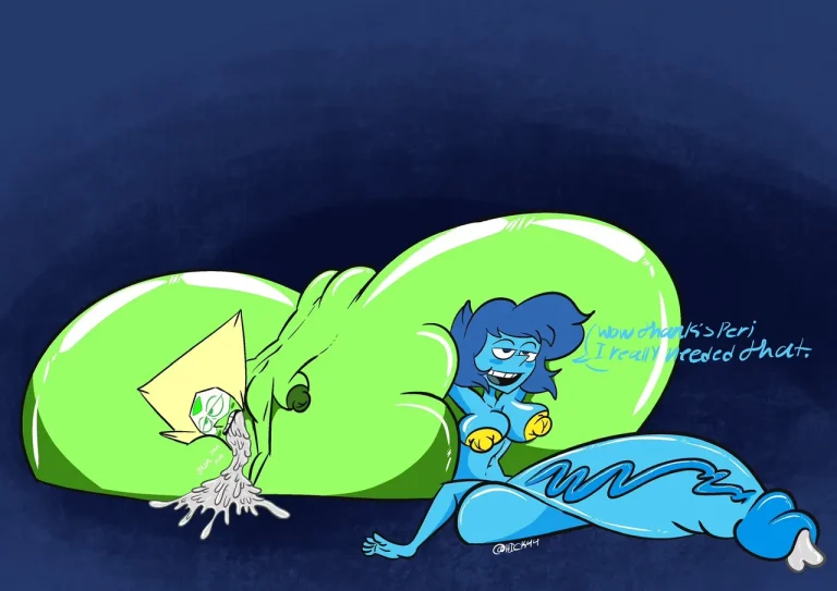 Lapis Lazuli x Peridot porn comic picture 4