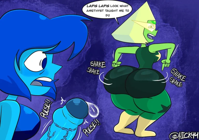 Lapis Lazuli x Peridot porn comic picture 6