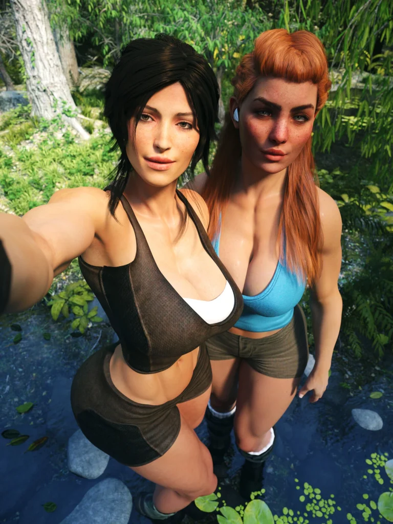 Lara & Aloy porn comic picture 30