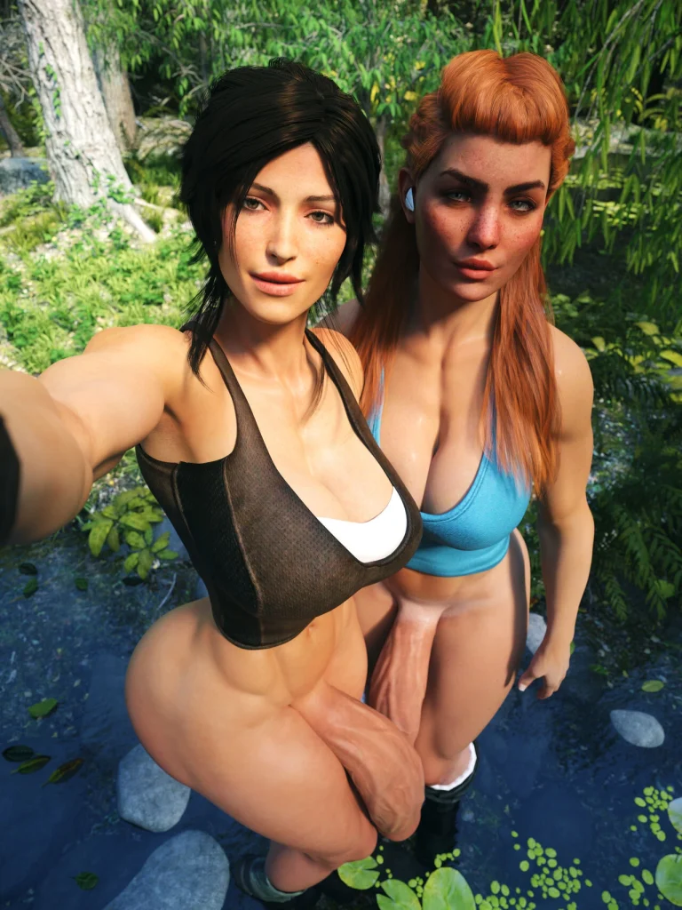 Lara & Aloy porn comic picture 31