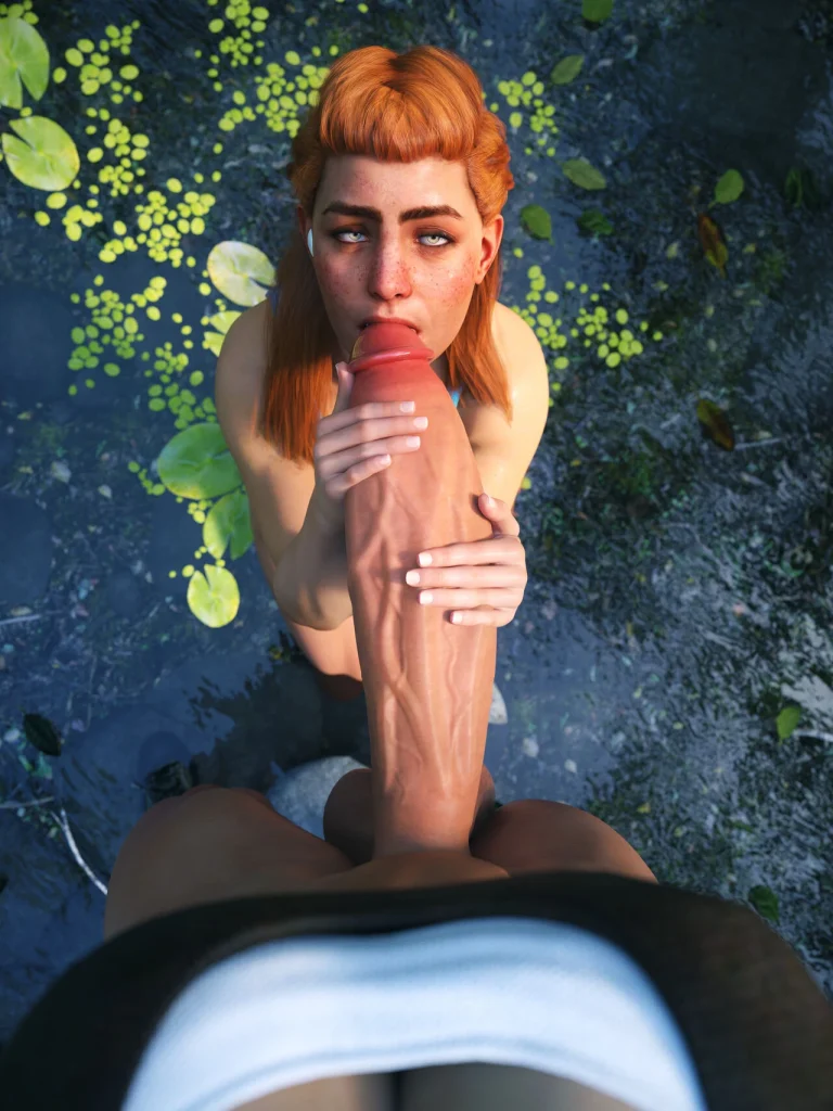 Lara & Aloy porn comic picture 38