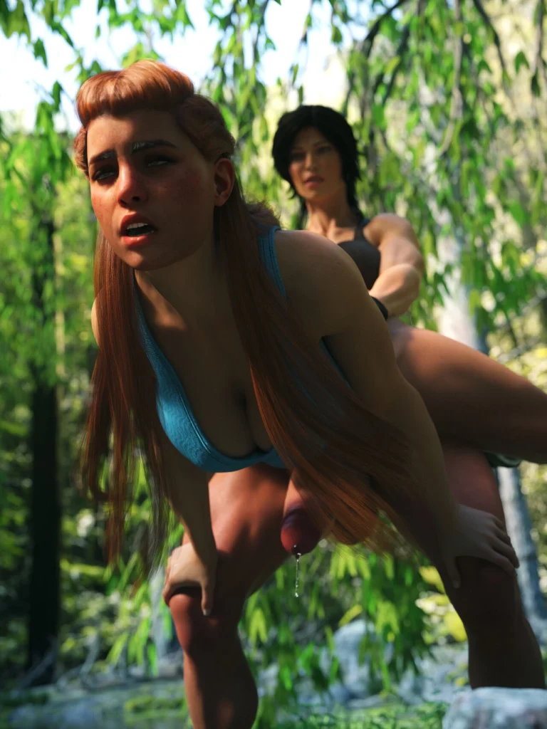 Lara & Aloy porn comic picture 42