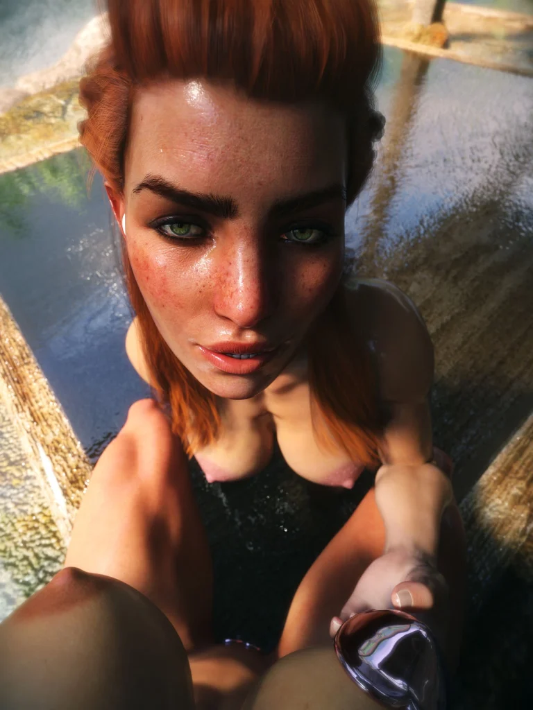 Lara & Aloy porn comic picture 5