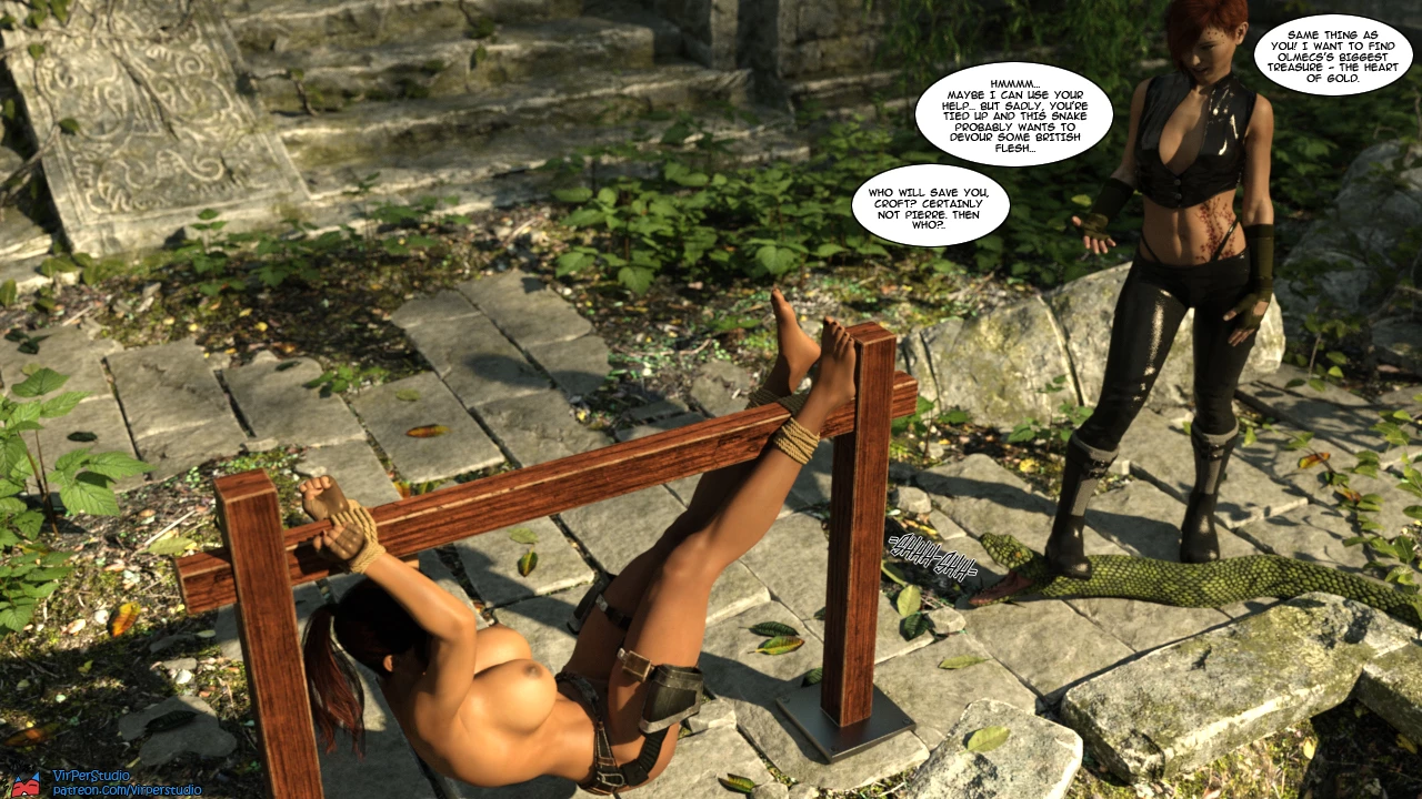 Lara Croft and The Heart of Gold 2 porn comic picture 11