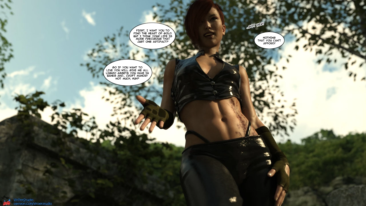 Lara Croft and The Heart of Gold 2 porn comic picture 13