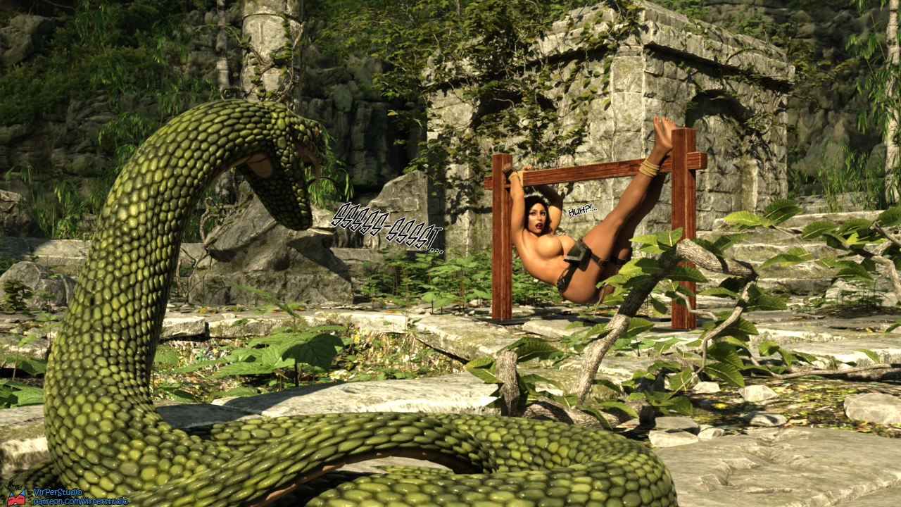 Lara Croft and The Heart of Gold 2 porn comic picture 4