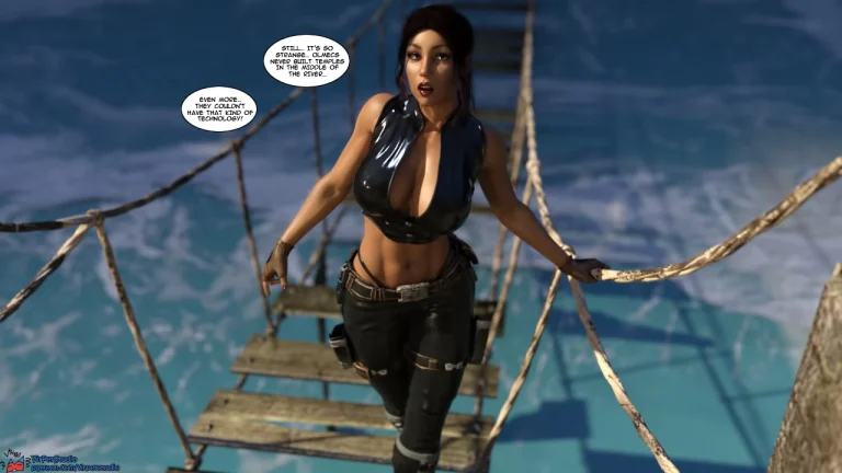 Lara Croft and The Heart of Gold 3 porn comic picture 3