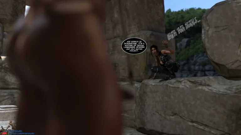 Lara Croft and The Heart of Gold 3 porn comic picture 8