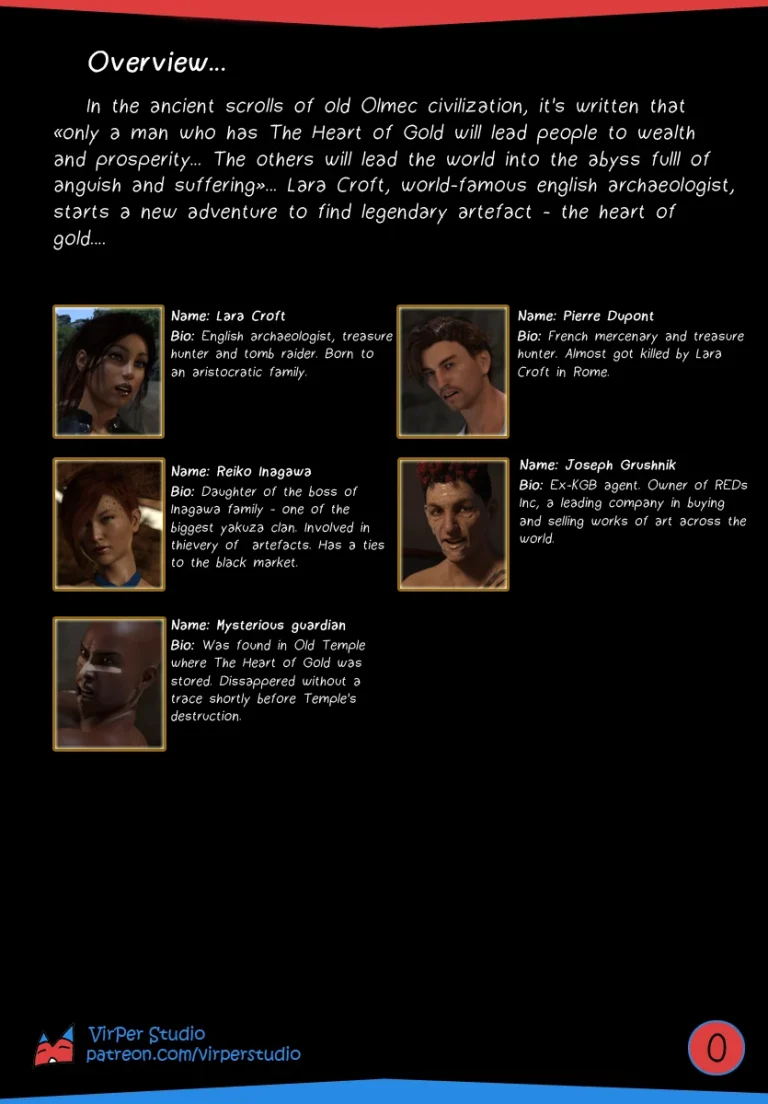 Lara Croft and The Heart of Gold 5 porn comic picture 2