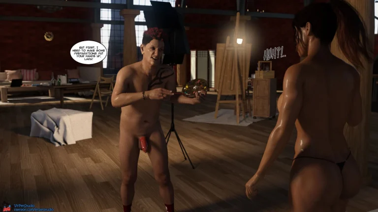 Lara Croft and The Heart of Gold 5 porn comic picture 27