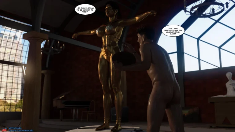 Lara Croft and The Heart of Gold 5 porn comic picture 30