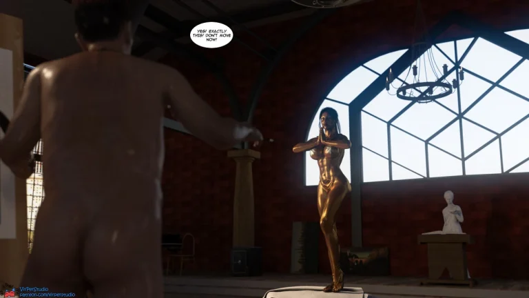 Lara Croft and The Heart of Gold 5 porn comic picture 34