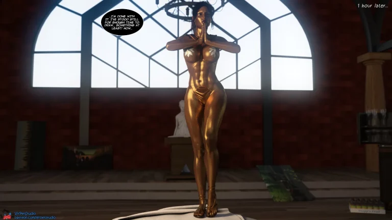 Lara Croft and The Heart of Gold 5 porn comic picture 38