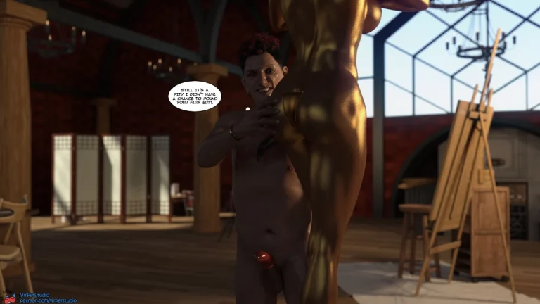 Lara Croft and The Heart of Gold 5 porn comic picture 44