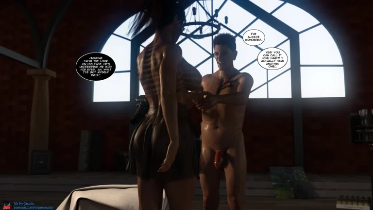 Lara Croft and The Heart of Gold 5 porn comic picture 6