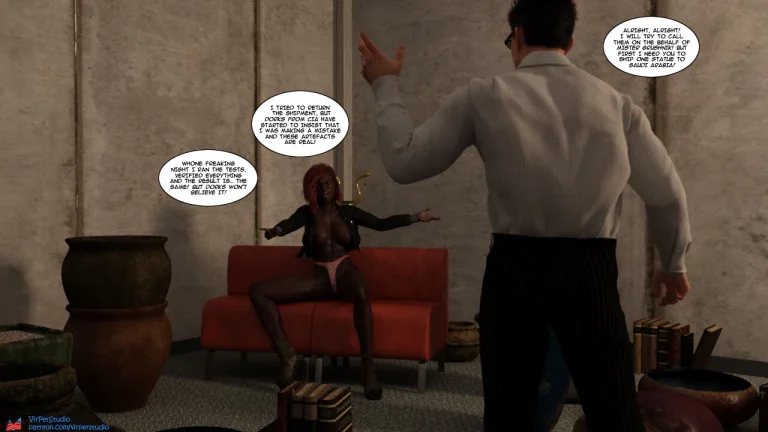 Lara Croft and The Heart of Gold 5 porn comic picture 62