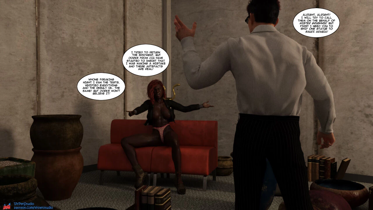 Lara Croft and The Heart of Gold 5 porn comic picture 62