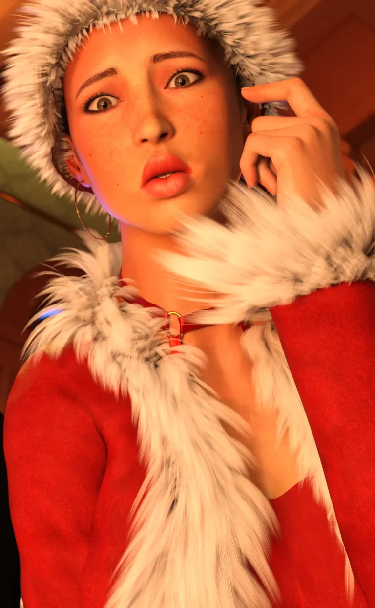 Lara Croft in " Christmas Gift for Winston " porn comic picture 25