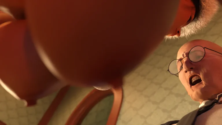 Lara Croft in " Christmas Gift for Winston " porn comic picture 66