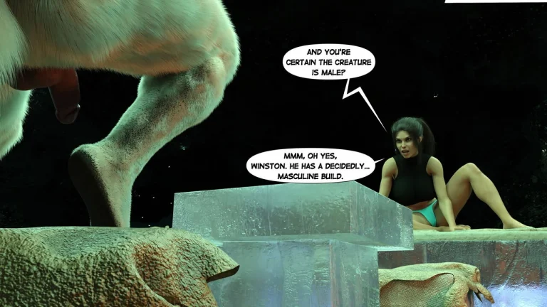Lara Croft in Snowed Up porn comic picture 17