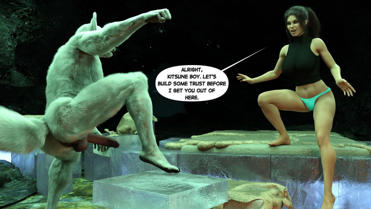 Lara Croft in Snowed Up porn comic picture 20