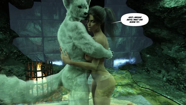 Lara Croft in Snowed Up porn comic picture 57