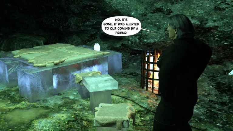 Lara Croft in Snowed Up porn comic picture 59