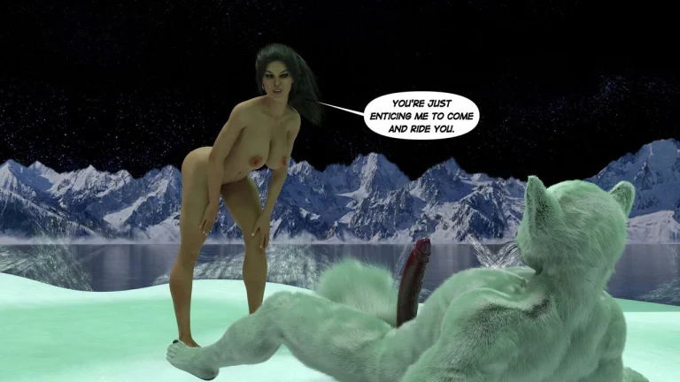 Lara Croft in Snowed Up porn comic picture 69