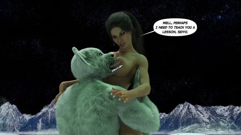 Lara Croft in Snowed Up porn comic picture 86