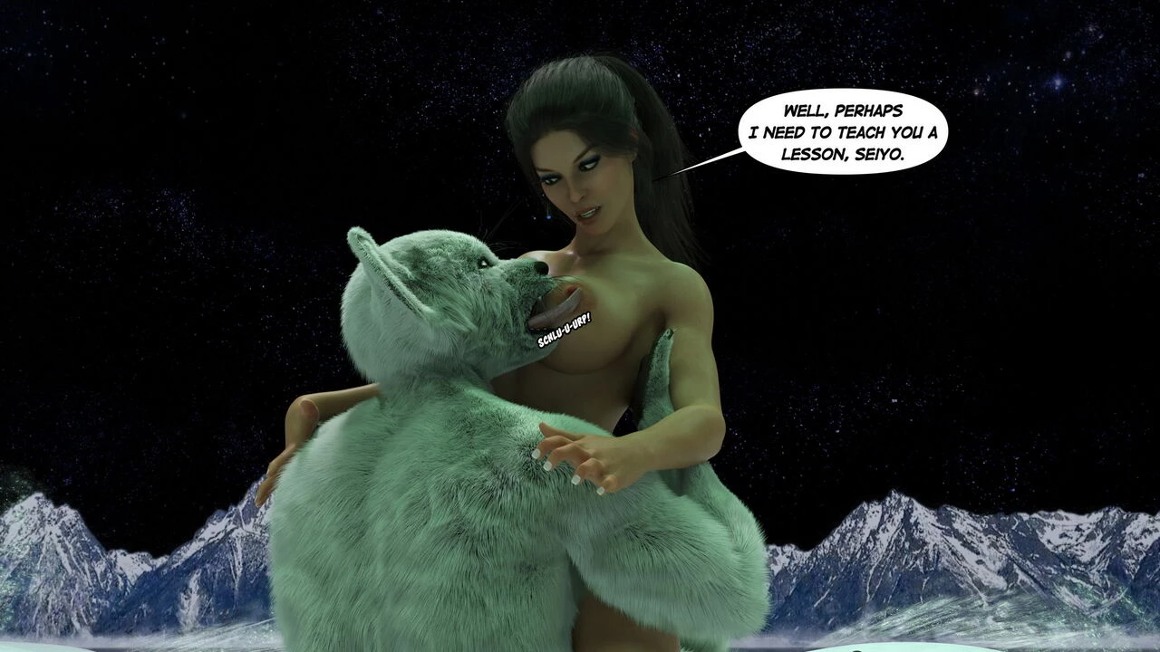 Lara Croft in Snowed Up porn comic picture 86