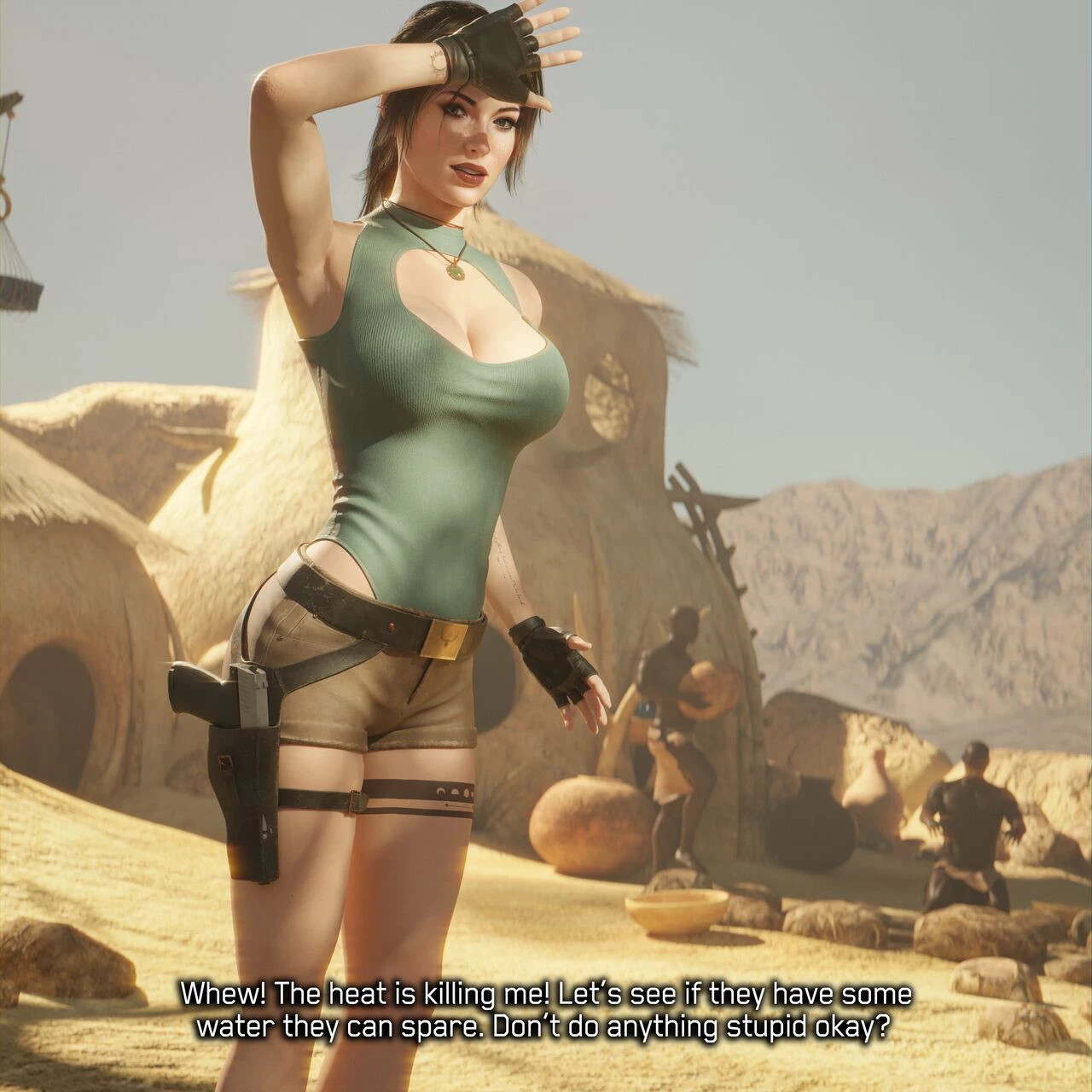 Lara Paying Reparations porn comic picture 1