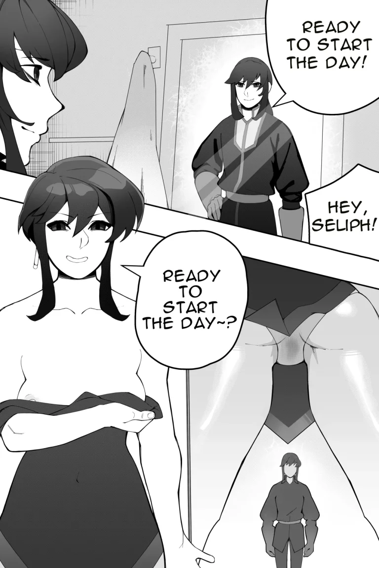 Larcei & Seliph's Morning Ritual porn comic picture 2