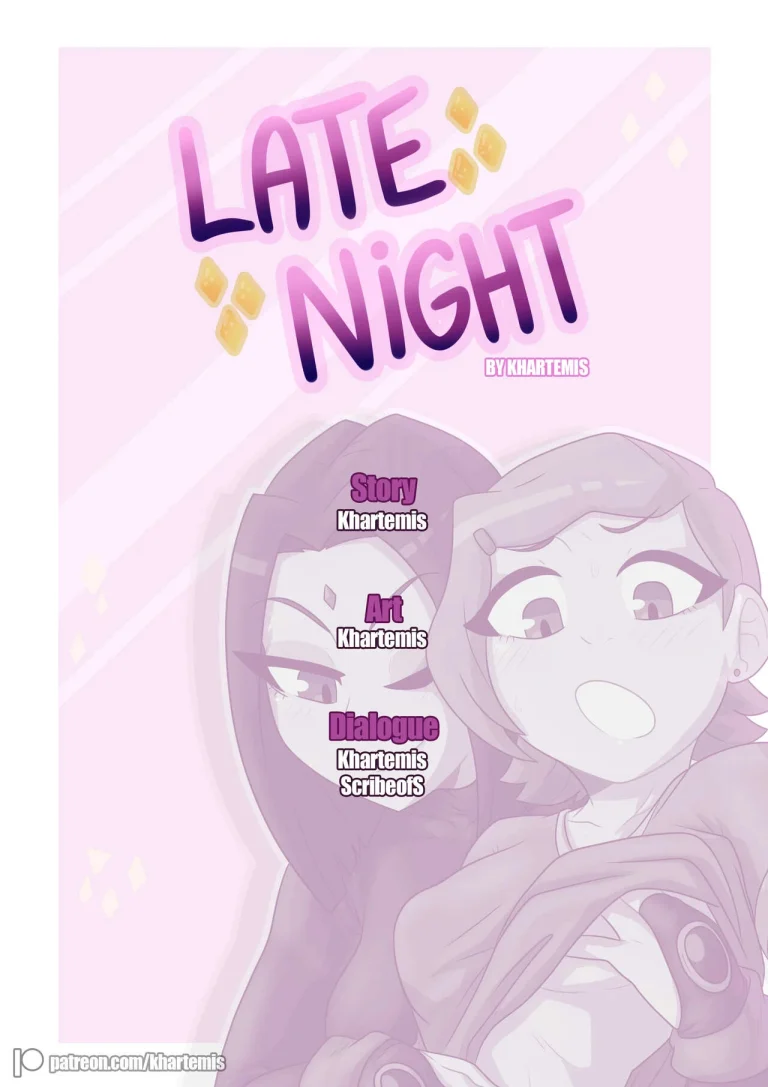 Late Nigh porn comic picture 2