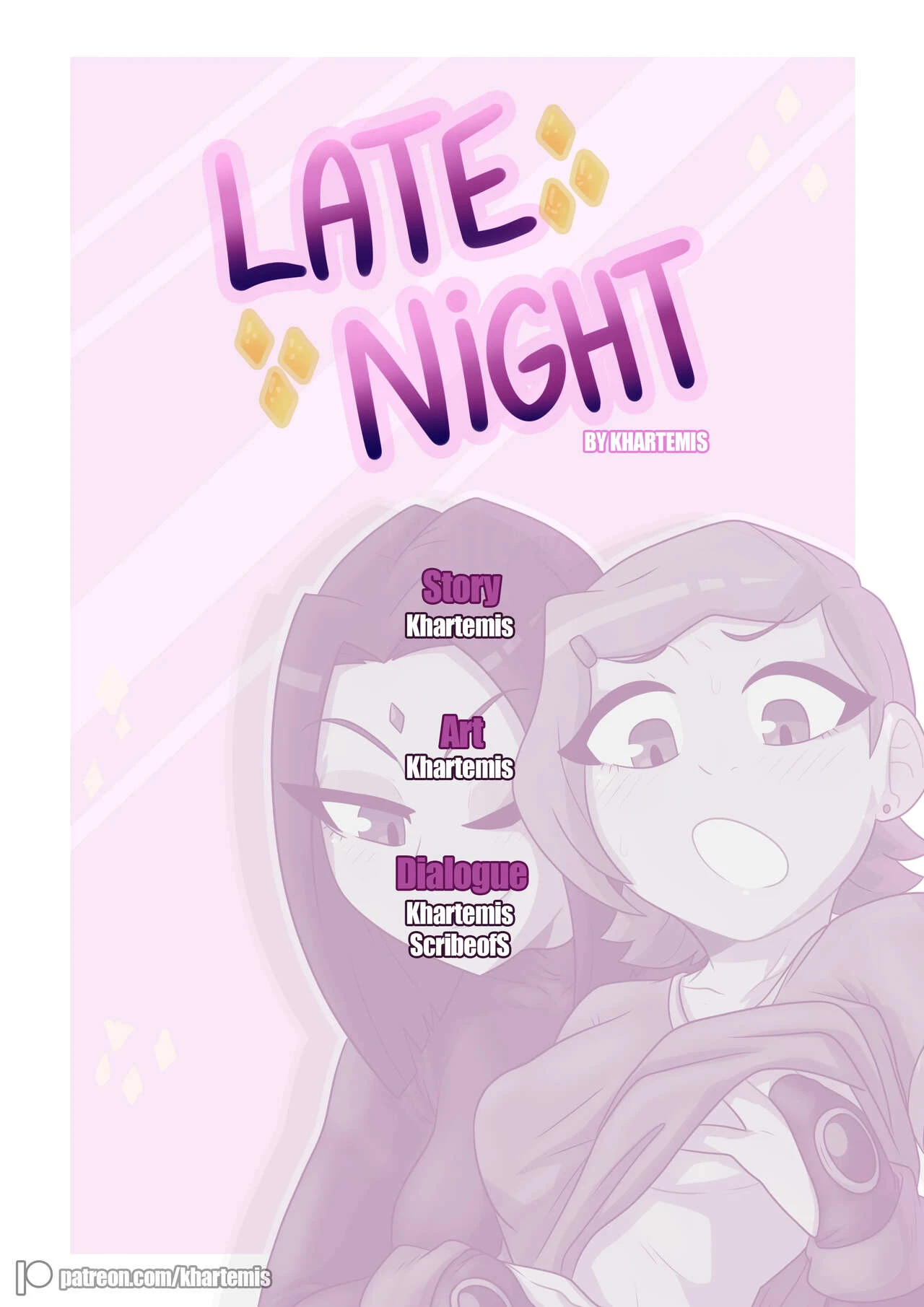 Late Nigh porn comic picture 2