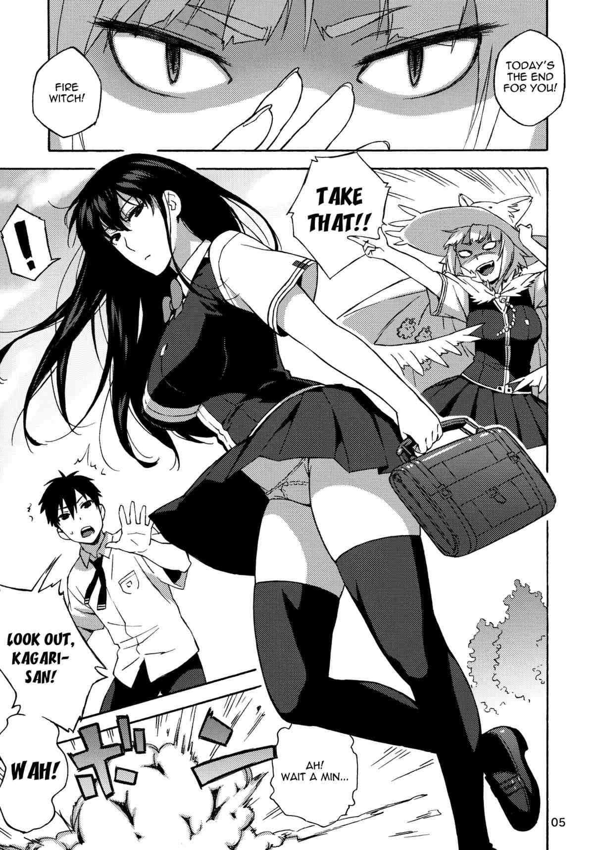 Leave it to Kagari-san | Kagari-san ni Omakase(Witch Craft Works) porn comic picture 4