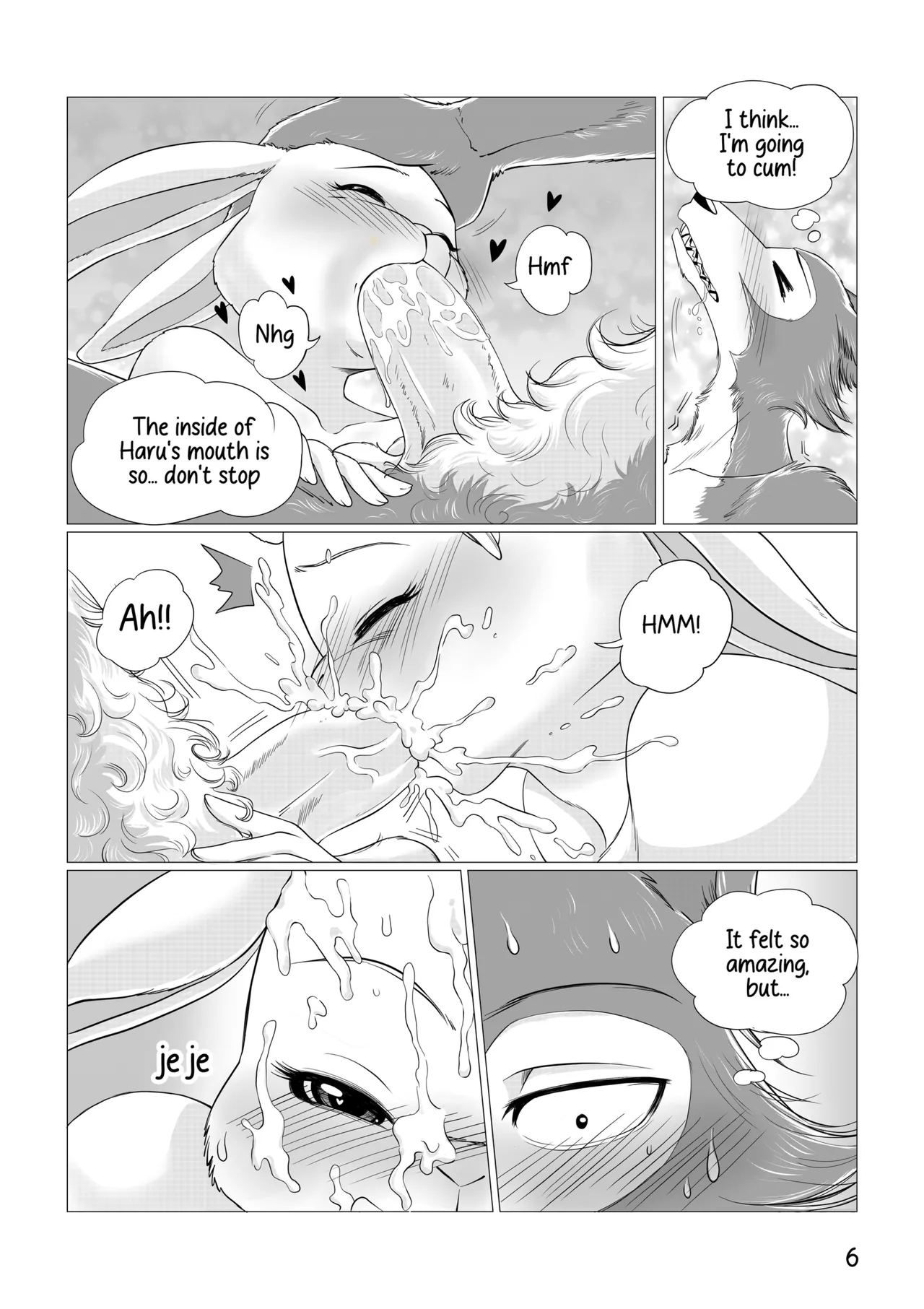 Legoshi x Haru Fanfiction porn comic picture 6