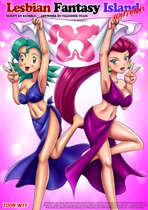 Lesbian Fantasy Island Continues porn comic picture 1