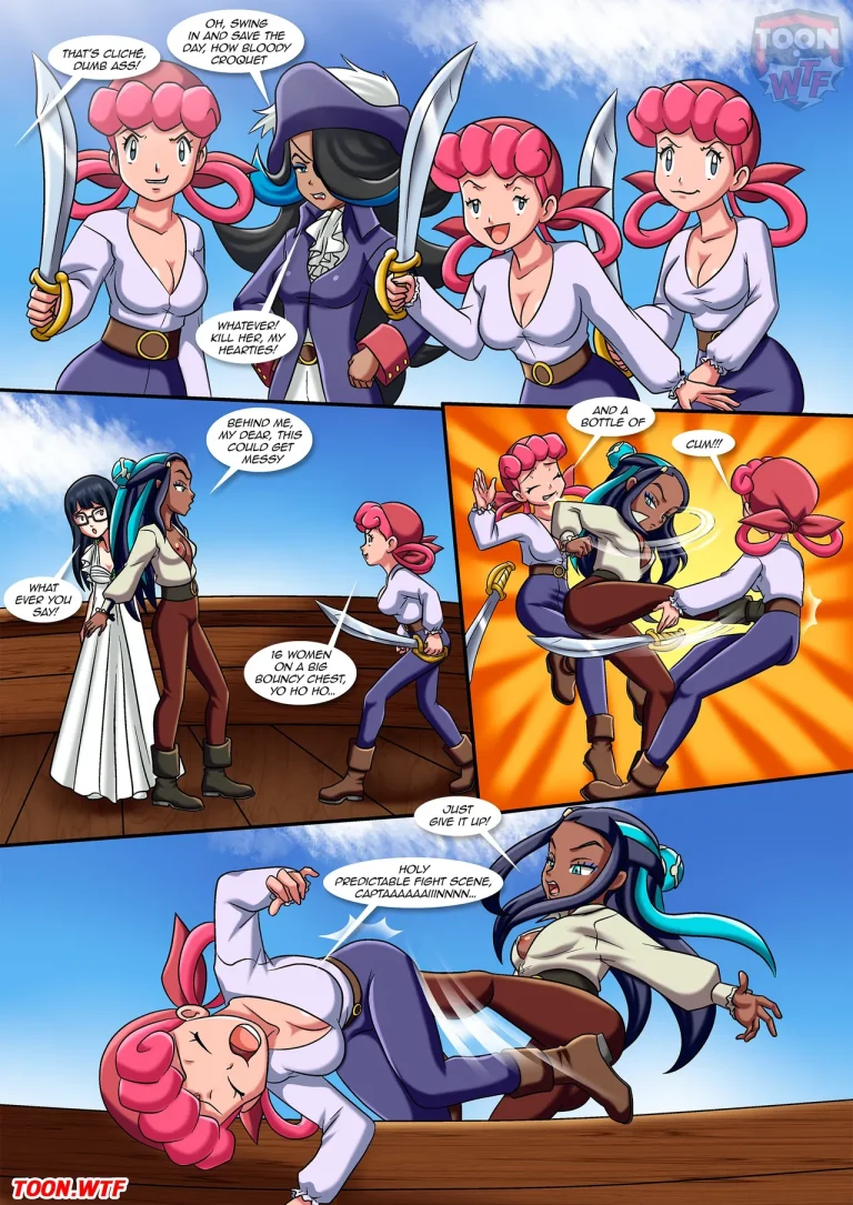 Lesbian Fantasy Island Continues porn comic picture 18