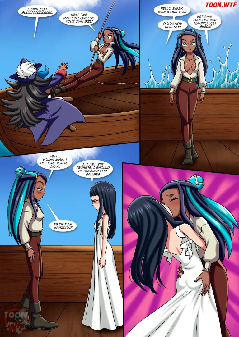 Lesbian Fantasy Island Continues porn comic picture 19