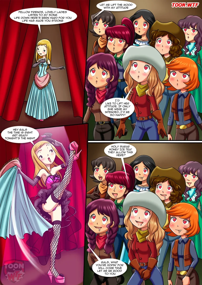 Lesbian Fantasy Island Continues porn comic picture 8