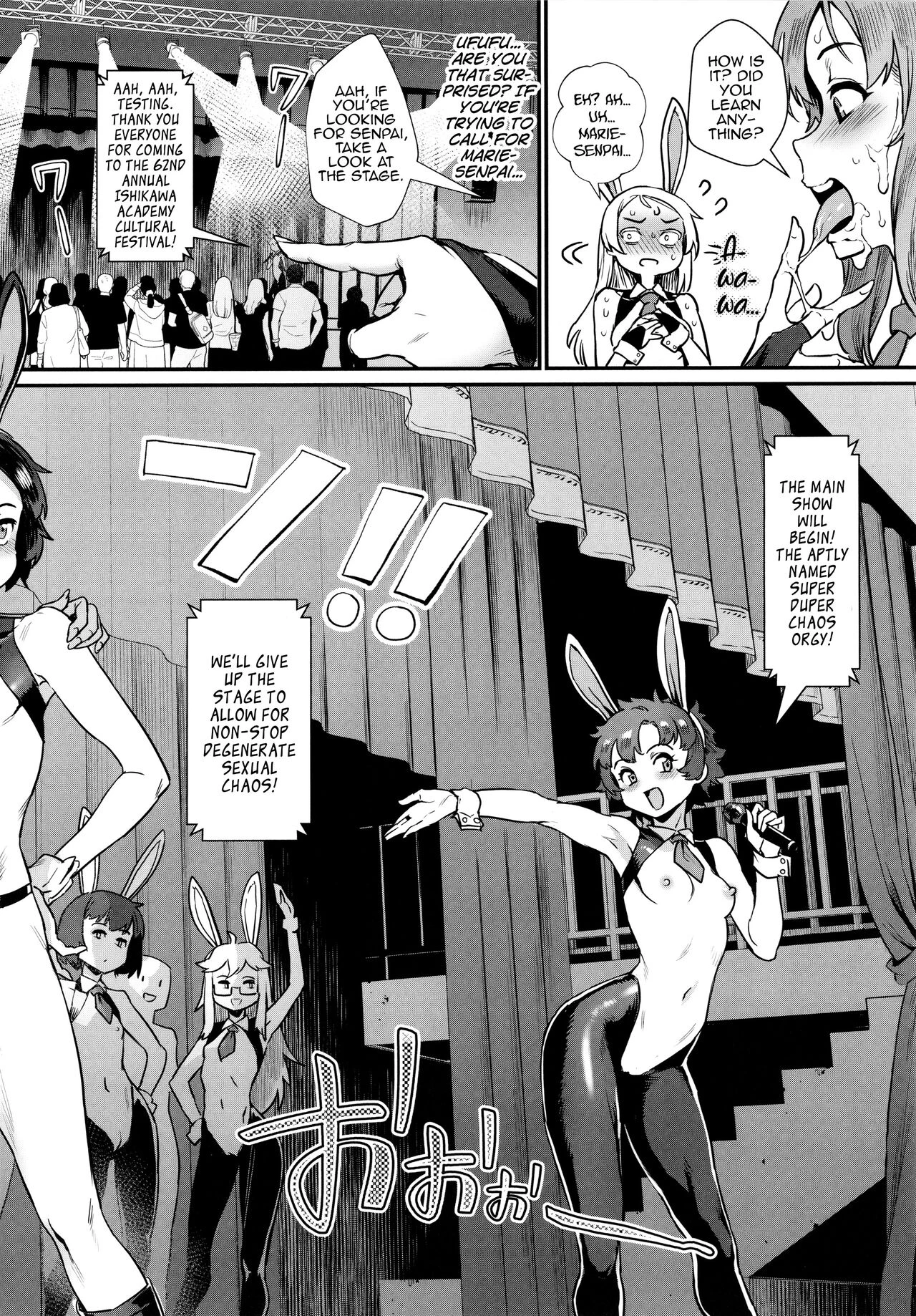 Let's Learn With Orgy! | Rankou de Wakarou! porn comic picture 113