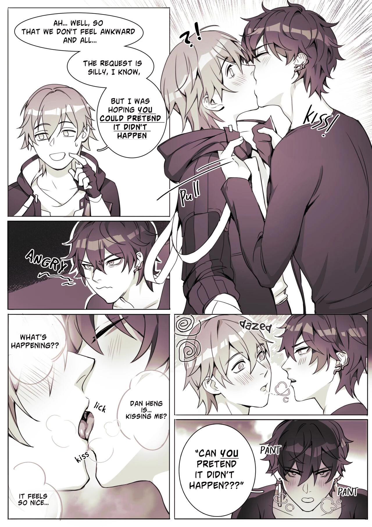 Let's Pretend It Never Happened porn comic picture 7