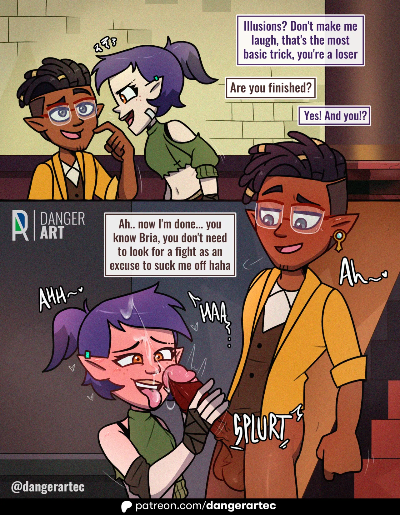 Lewdtober 2024 porn comic picture 20
