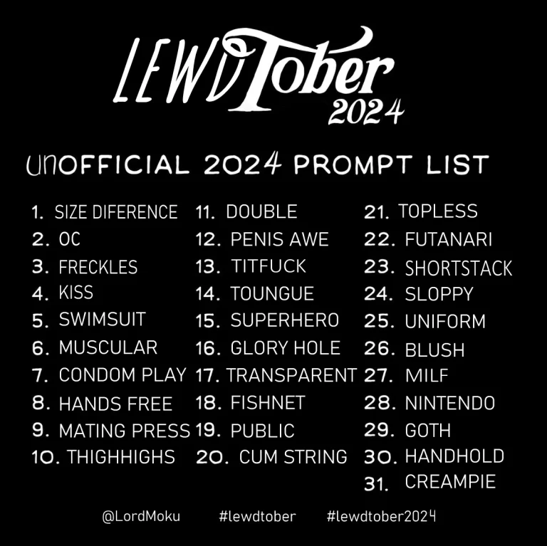 Lewdtober porn comic picture 1