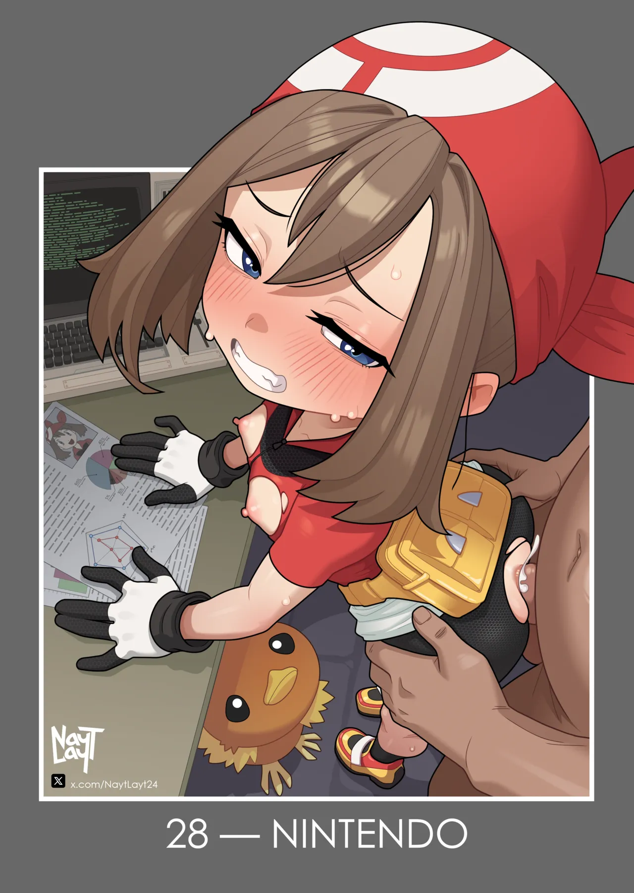 Lewdtober porn comic picture 40