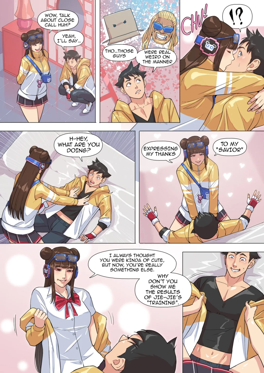 Li-Fen's boyfriend porn comic picture 1