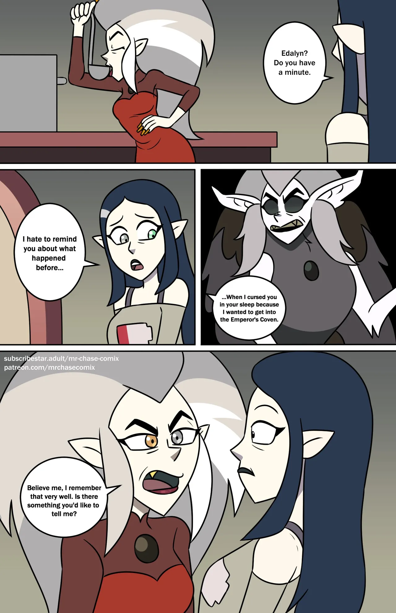 Lilith's Apology porn comic picture 2