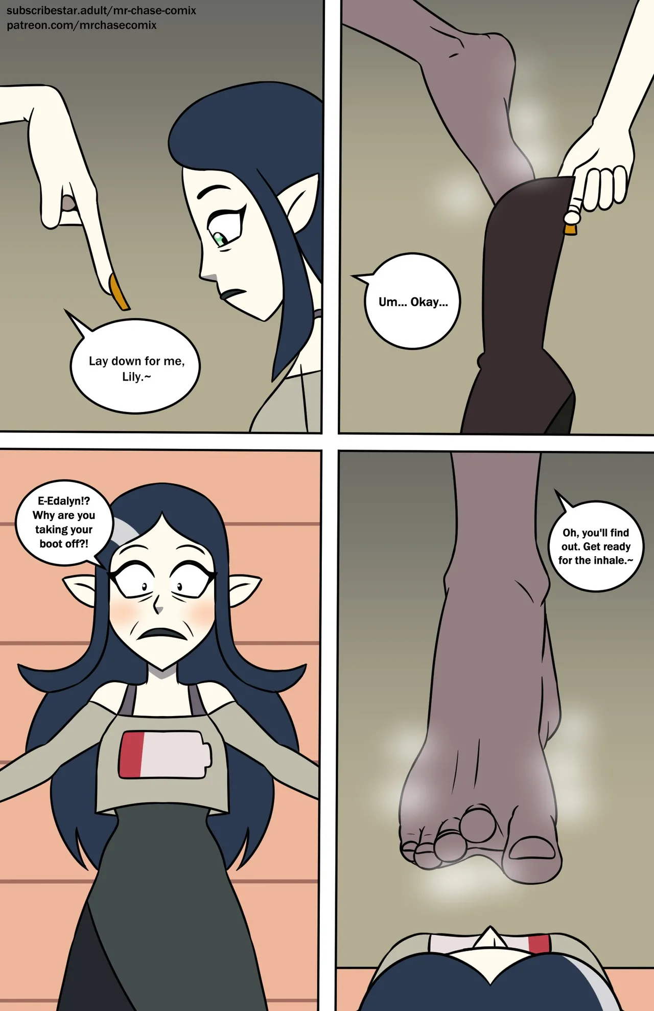 Lilith's Apology porn comic picture 4