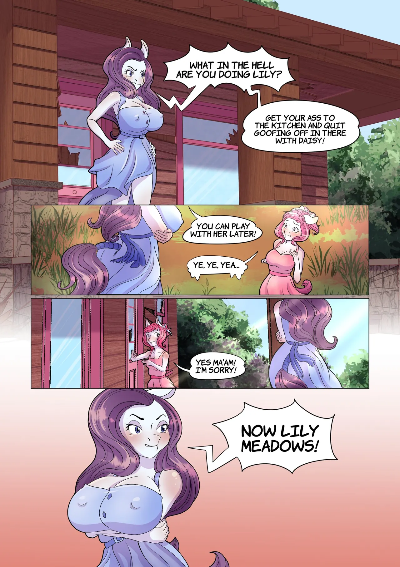 Lily Meadows porn comic picture 13